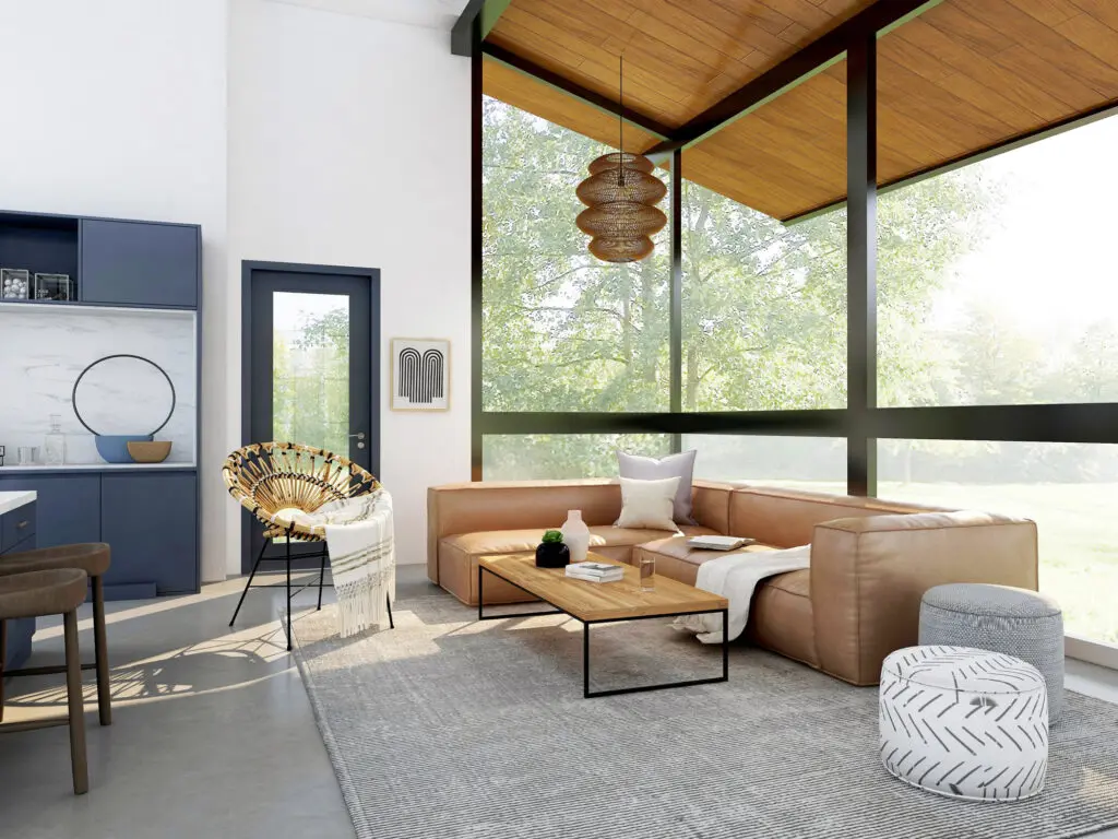 Mooi, rustig interieur